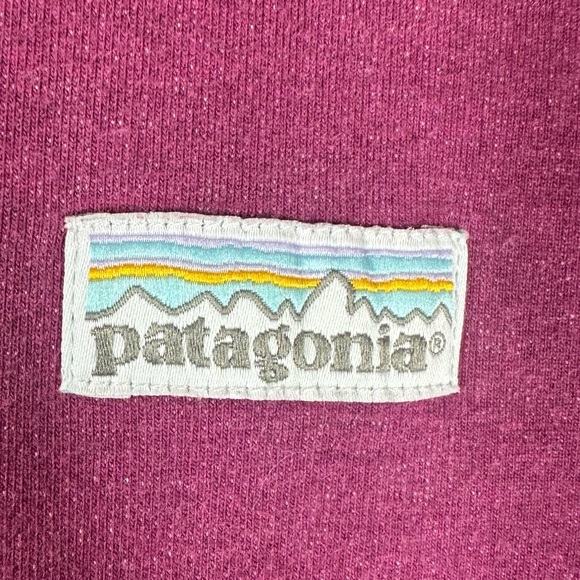 PATAGONIA Women's Medium Mid-Weight Full Zip Pastel Pink Hoody Sweatshirt - Picture 6 of 10